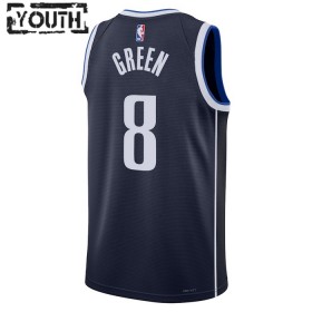 NBA Dallas Mavericks Trikot Josh Green 8 Jordan 2022-23 Statement Edition Navy Swingman - Kinder